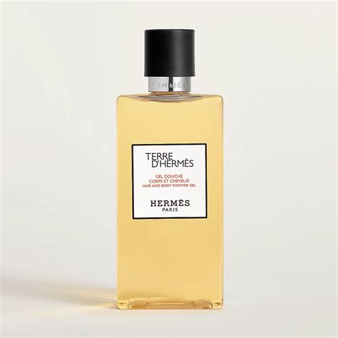 terre d'hermes hair shower gel.